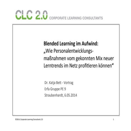 Blended Learning im Aufwind: Wie die Personalentwicklung davon profitieren kann