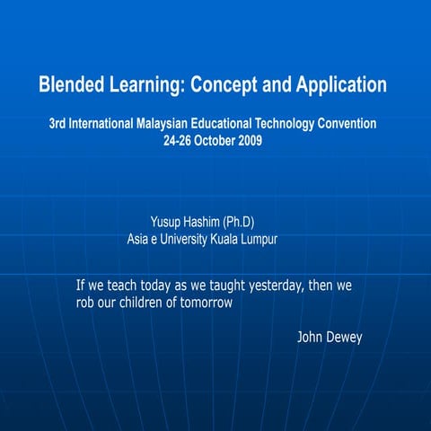 Blended Learning Ucpautama Ptpm 2009