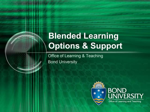 Blended rk
