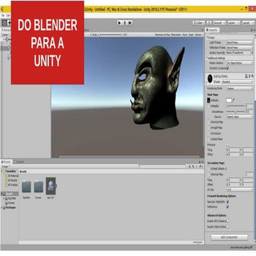 Do Blender (2.79) para a Unity (5) | PDF