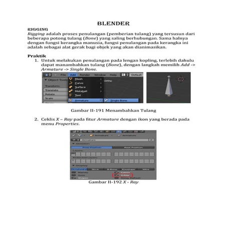 Rigging (Blender) Hani, Arsi, Nurul SMKN 1 Jombang