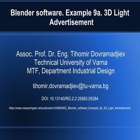 Blender software. example 8b. 3 d model of anchor from text doi.