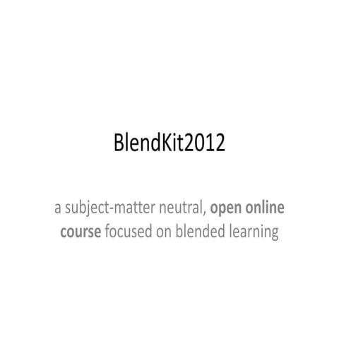 BlendKit2012