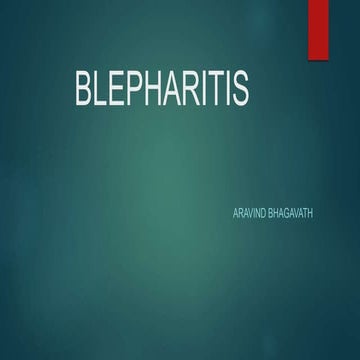 Blepharitis