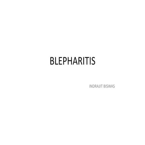 Blepharitis