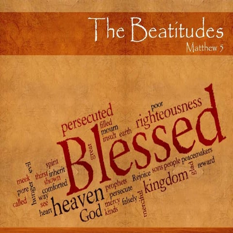 Blessed sermon slides week 1