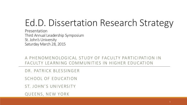 Phd thesis on strategy