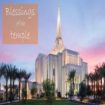 The Holy Temple- A Beacon to the World | PDF