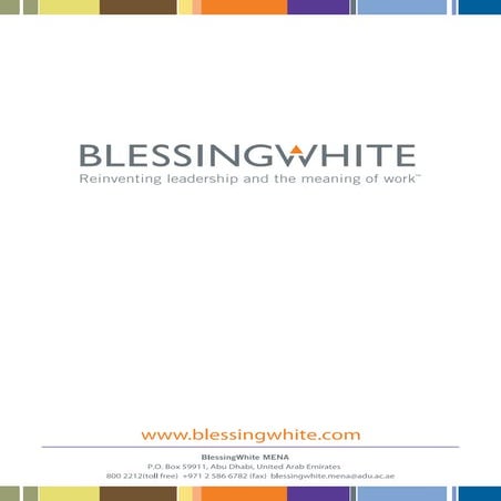 BlessingWhite MENA