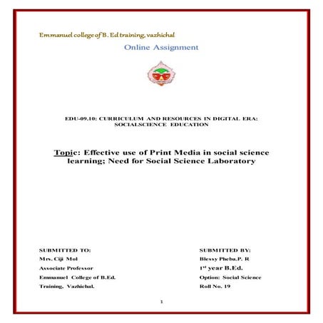 Blessy methodology assignment 2