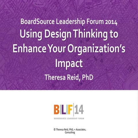 Using Design Thinking to Enhance Your Nonprofit's Impact