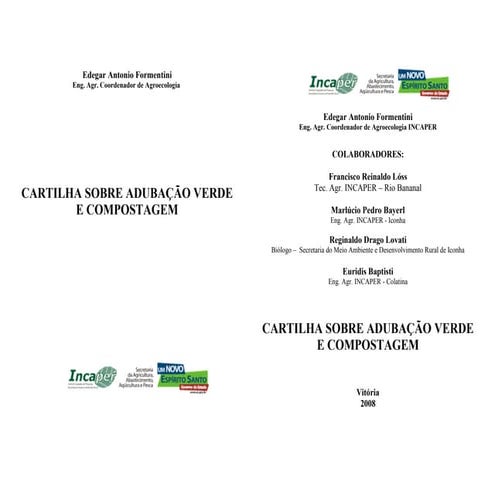 Cartilha leguminosas