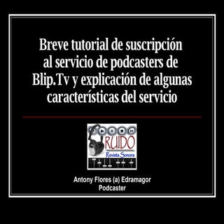 Tutorial Podcasting Blip Tv
