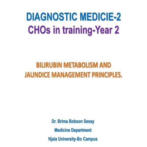 Bilirubin Metabolism Presentation Yr 2 CHOs 2023 - Copy.pptx