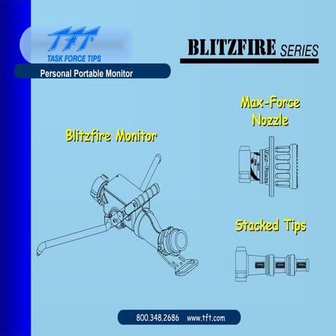 Blitzfire personal portable monitor powerpoint