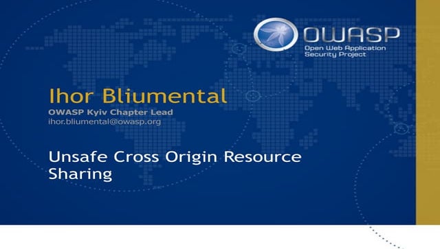 Ihor Bliumental - Collision CORS