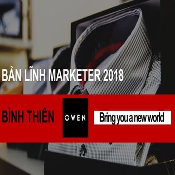 Bản Lĩnh Marketer 2018
