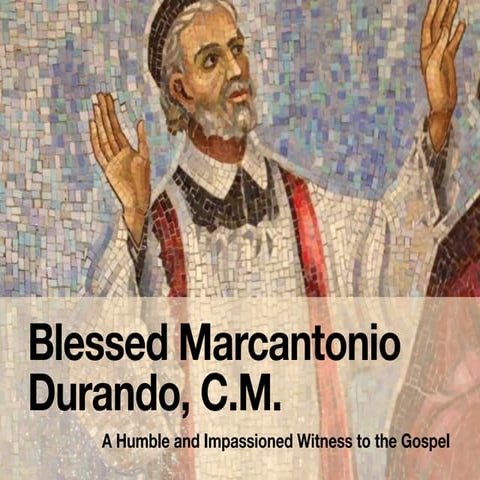 Blessed Marcantonio Durando, C.M. Feast Day December 10