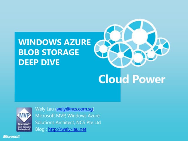 Windows Azure Blob Storage