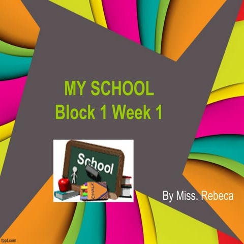 Block 1 week 1 4th | PPT