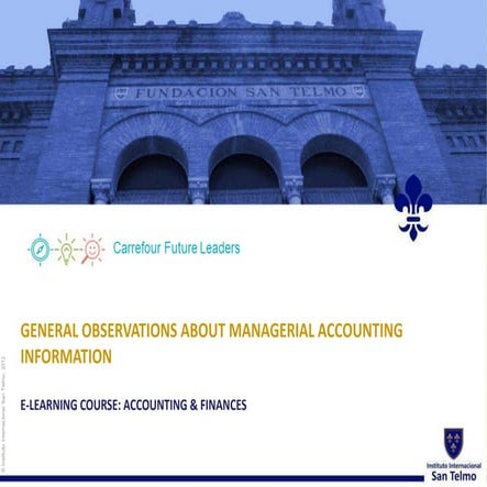Block3 1generalobservationsaboutmanagerialaccountinginformation