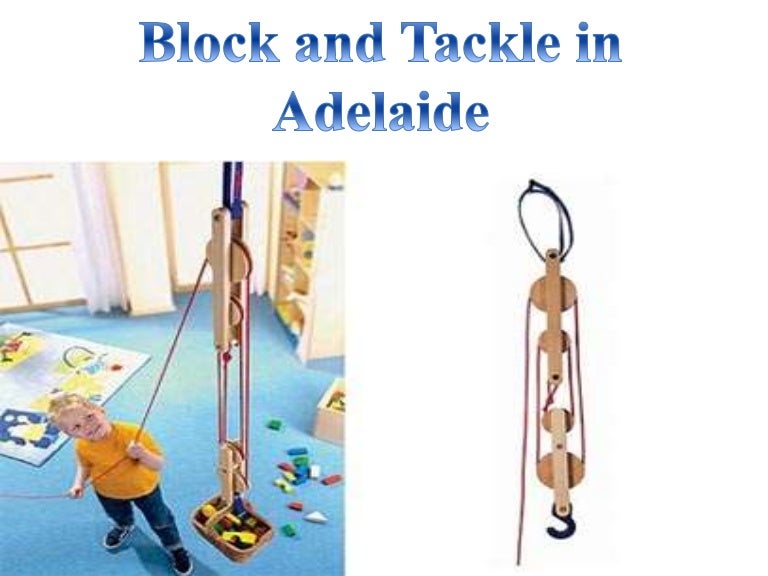 Block and Tackle Adelaide block diagram app 