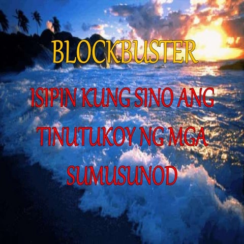 Blockbuster 1-pangkat etniko