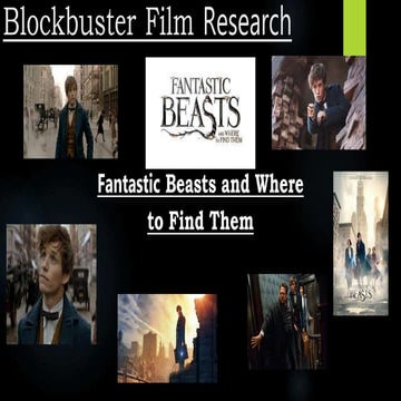 Blockbuster film research
