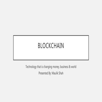 Blockchain