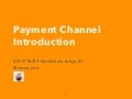 Payment Channel Introduction