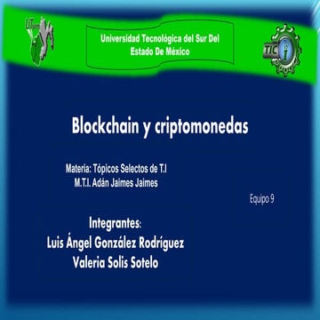 Blockchain: Qué es y cómo funciona | PDF