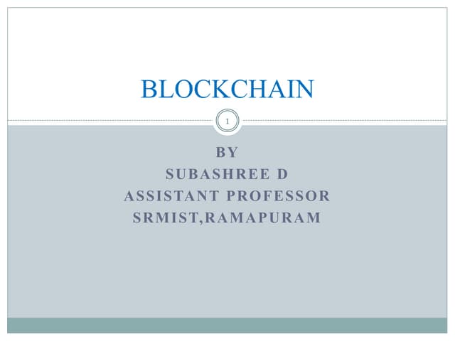 Blockchain
