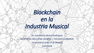 Blockchain y la industria musical