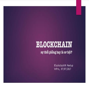 Blockchain hype or hope
