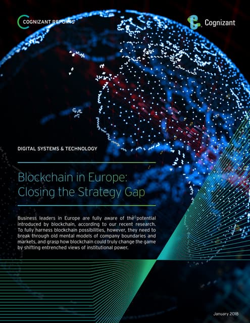 Blockchain in Europe: Closing the Strategy Gap