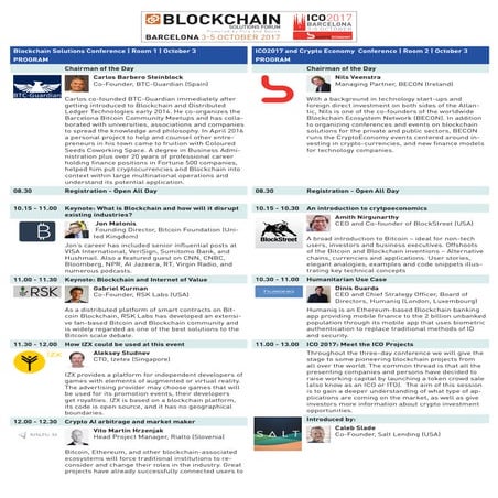 Blockchain solutions forum and crypto-economy