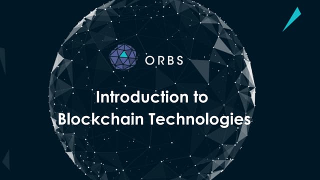 Blockchain 101