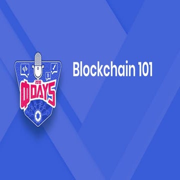 Blockchain 101 (spanish)