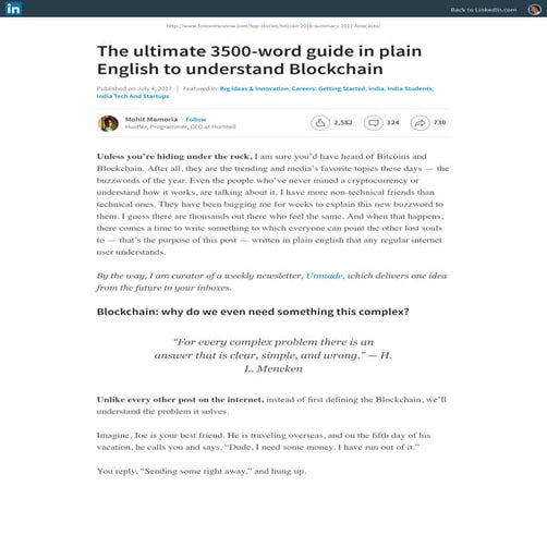 Blockchain Info _ in Simple english to understand more easily