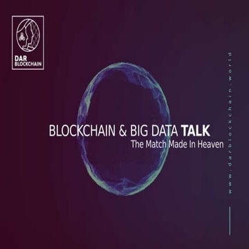 Blockchain and big data