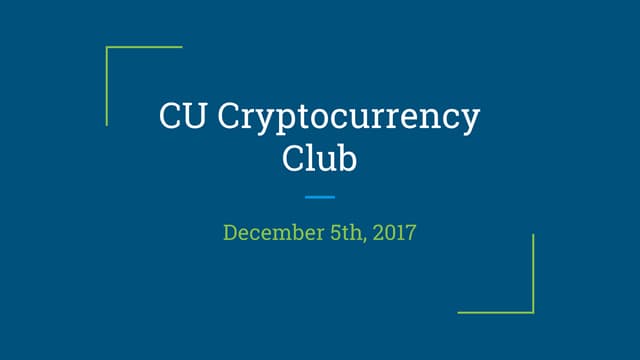 Blockchain and Bitcoin