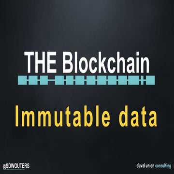 Sam Wouters - Blockchain and the big data/market research industry