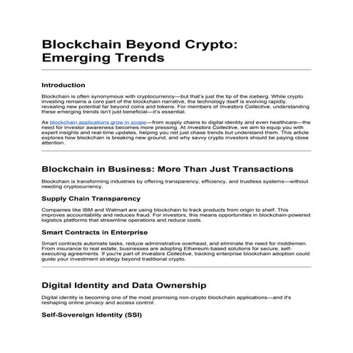 Blockchain Beyond Crypto_ Emerging Trends.docx