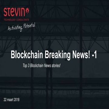 Blockchain breaking news  1