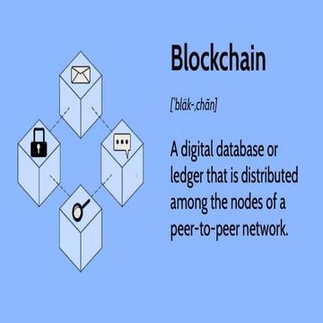 Blockchain Technology: Concepts, Features, and Real-World Uses