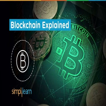 Blockchain Explained | How Does A Blockchain Work | Blockchain Explained Simp...