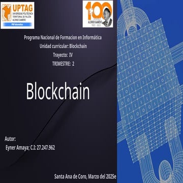 Blockchain Eyner Amaya Criptomonedas T4T3.pptx