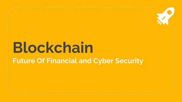 Blockchain and Bitcoin