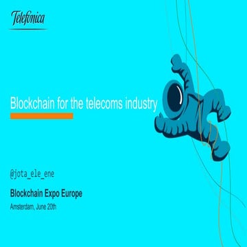 Blockchain for telcos: The TRUST Layer the future needs.
