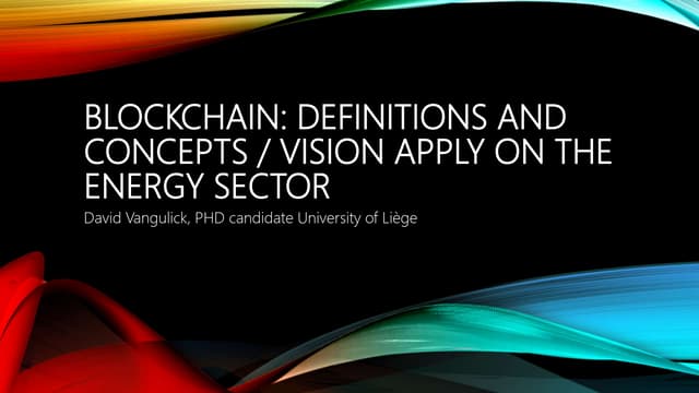 Blockchain general presentation nov 2017 v eng